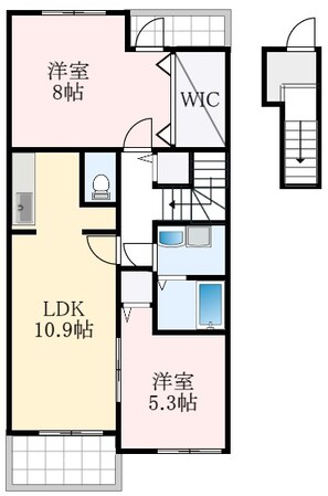 メゾンなでしこの物件間取画像